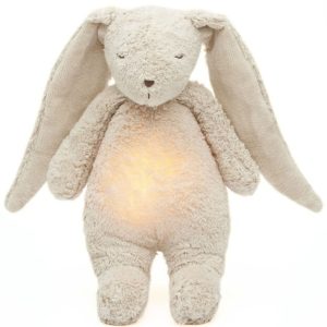 Moonie - Veilleuse lapin nature bio avec sons & lumières